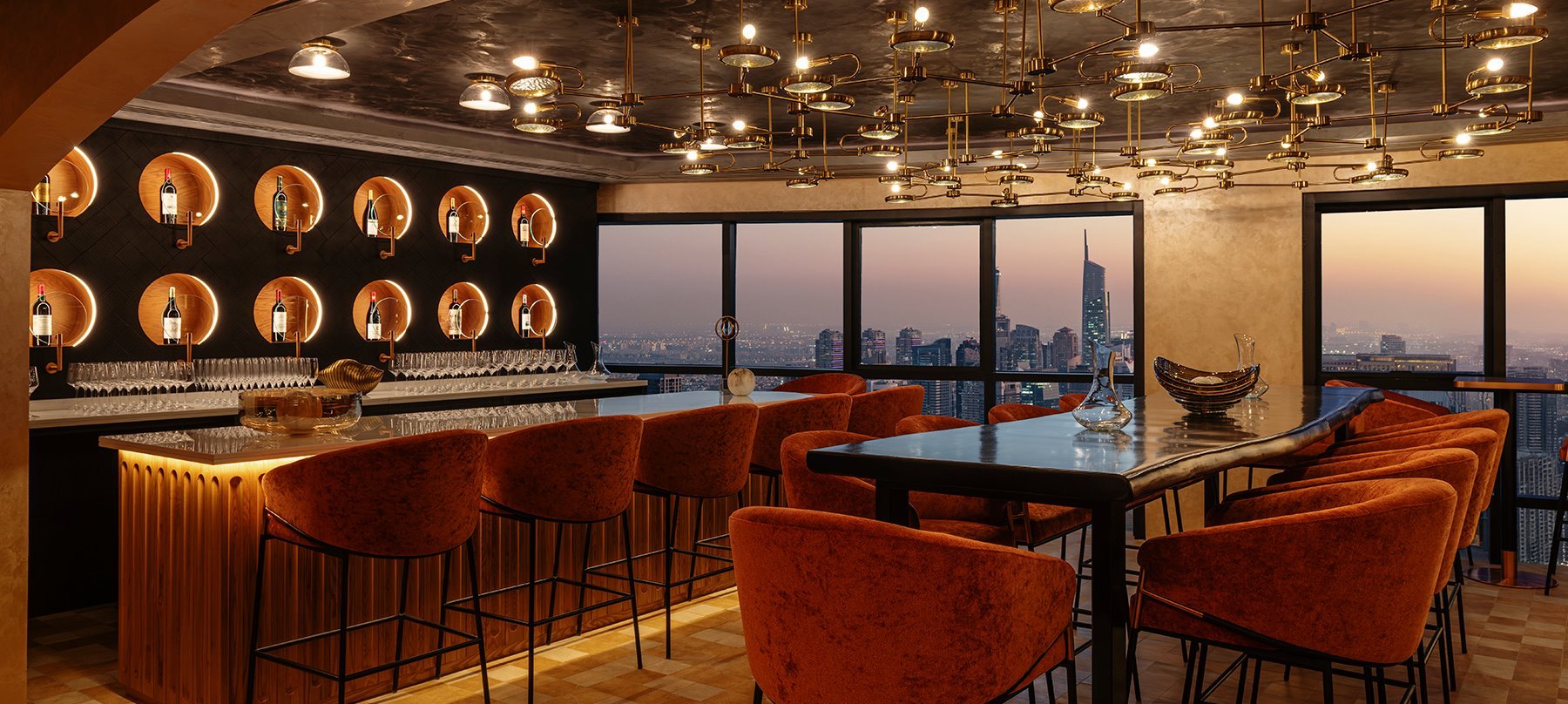 Interior with a view